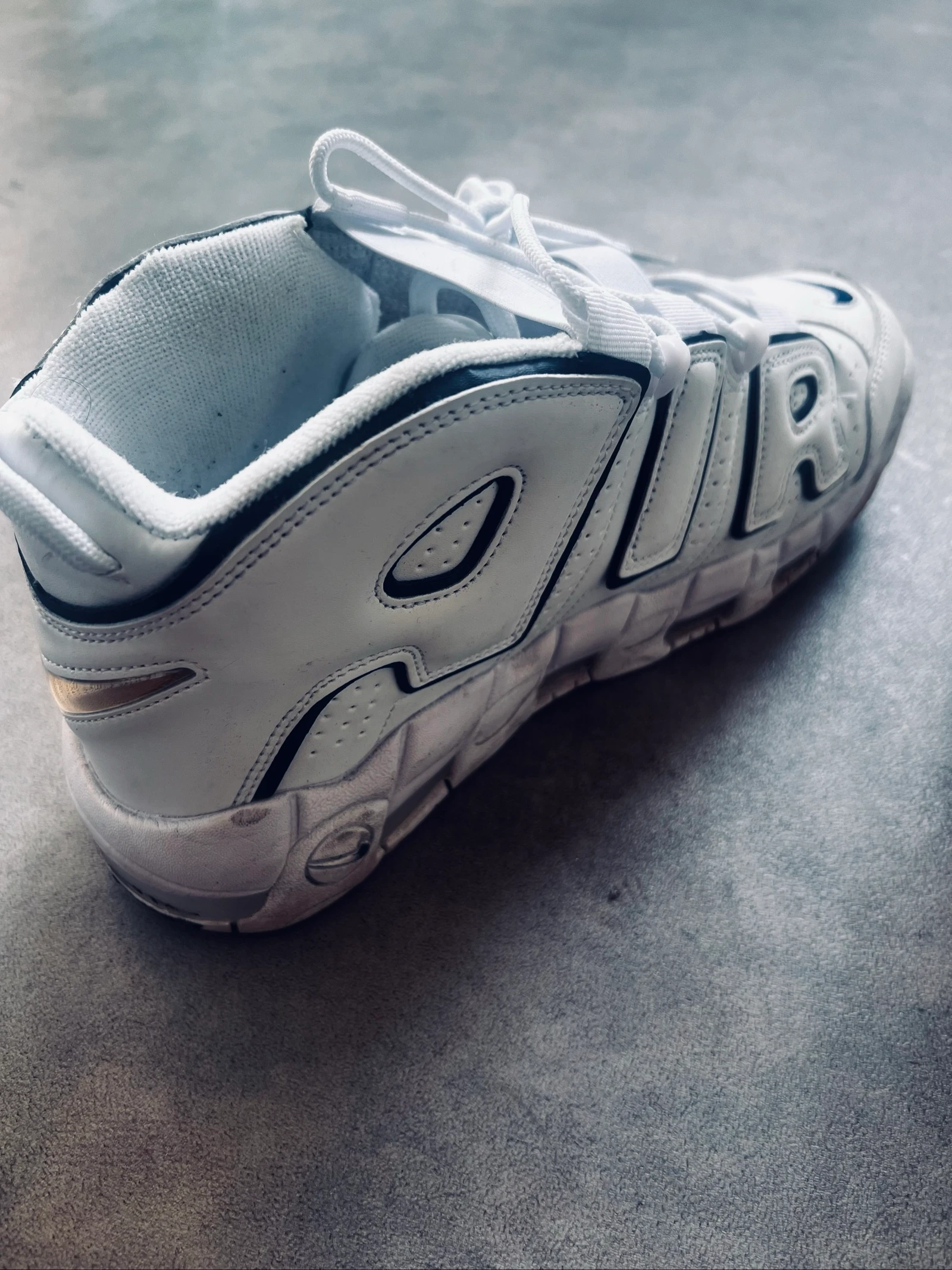 Nike Air More Uptempo Branco – photo 9